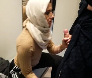 Muslim Hijab Doll Pays off her Debt in Public Switching